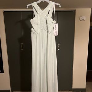 Bill Levkoff 7016 in Seafoam size 10 bridesmaid dress. NWT